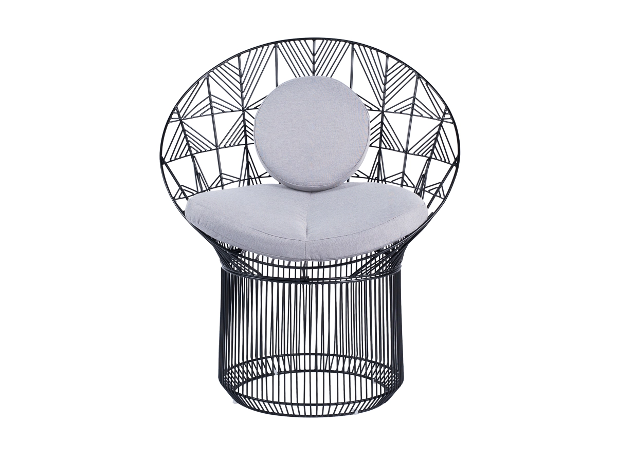Jagger Chair Black   Grey Cushion.jpg