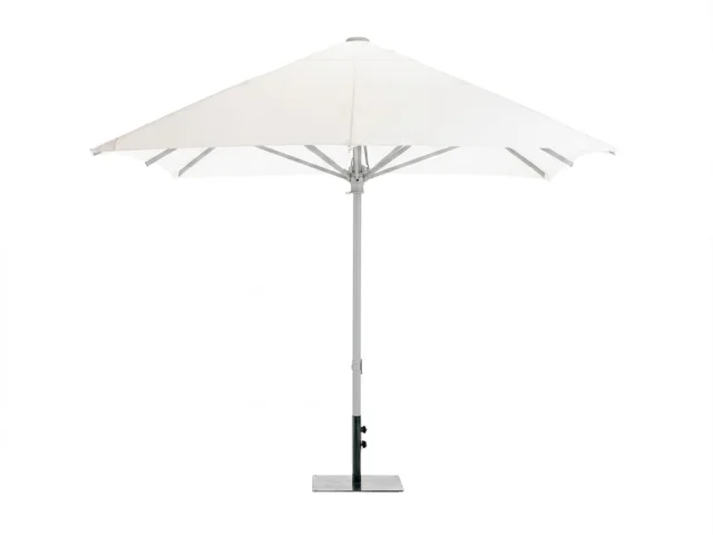 Market Umbrella   White   Silver Pole.jpg