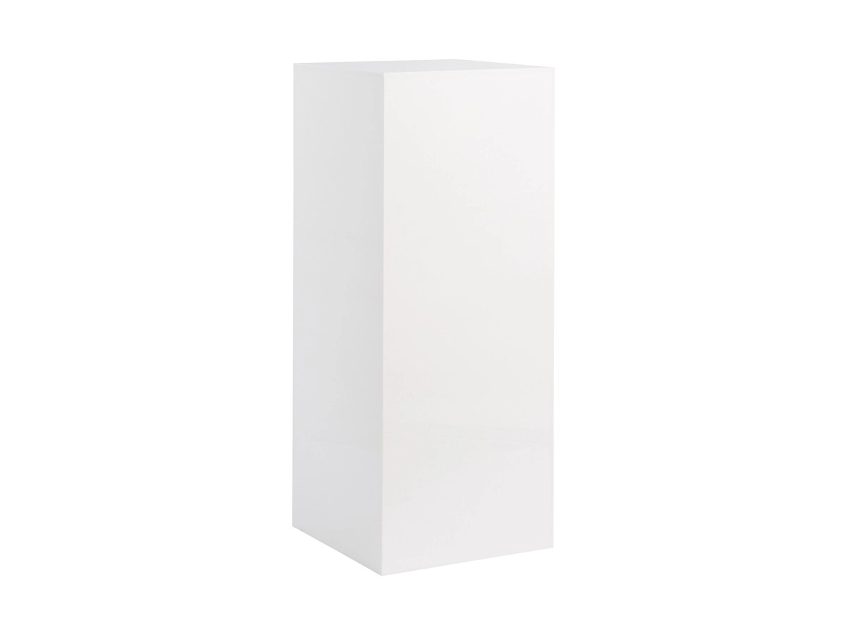 Perspex Plinth Small   White.jpg