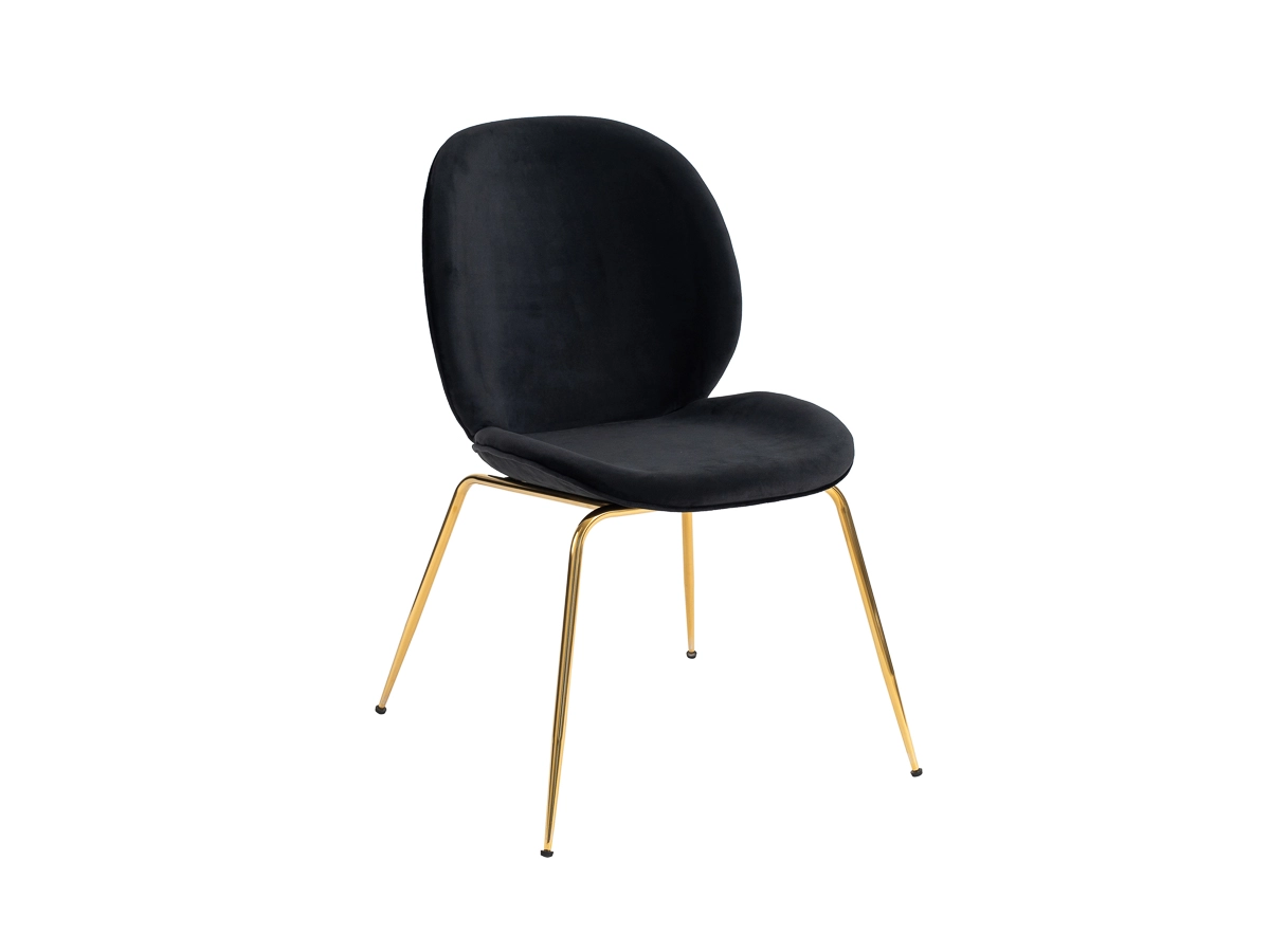 Zara Chair Black (gold Legs) .jpg