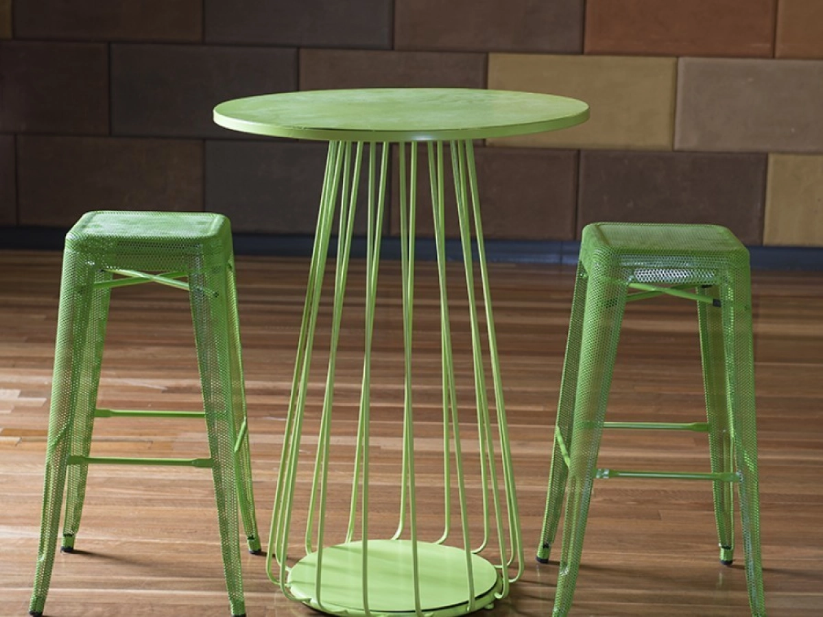 Wire Cocktail Table Green.jpeg